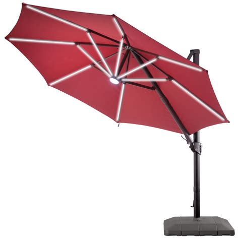 cantilever umbrella solar